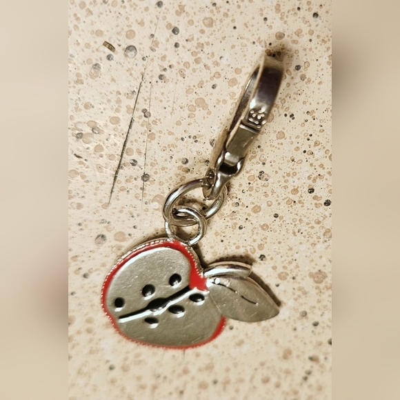 RARE Juicy Couture Fairytale Red Enchanted Apple Charm Forbidden Fruit Adam Eve - Picture 4 of 13